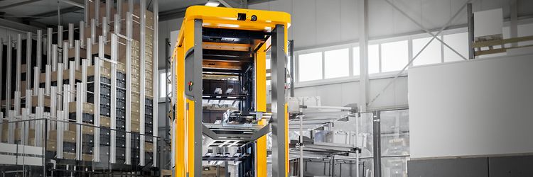 Automatisches Kleinteilelager Image Map Mobile Robots